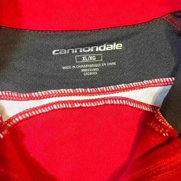 Cannondale Cycling Jersey Size Men’s XL Bike Full Zip Wicking Triathlon Active - Picture 5 of 7